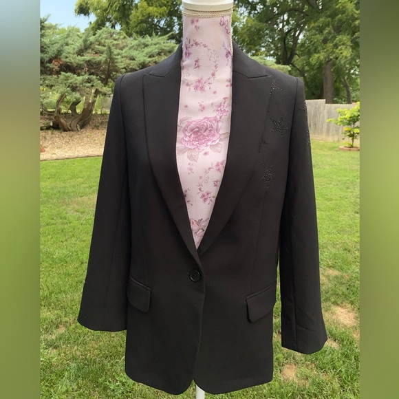 Zadig & Voltaire Viva Strass Star Blazer like new size 34/XS - Picture 5 of 16
